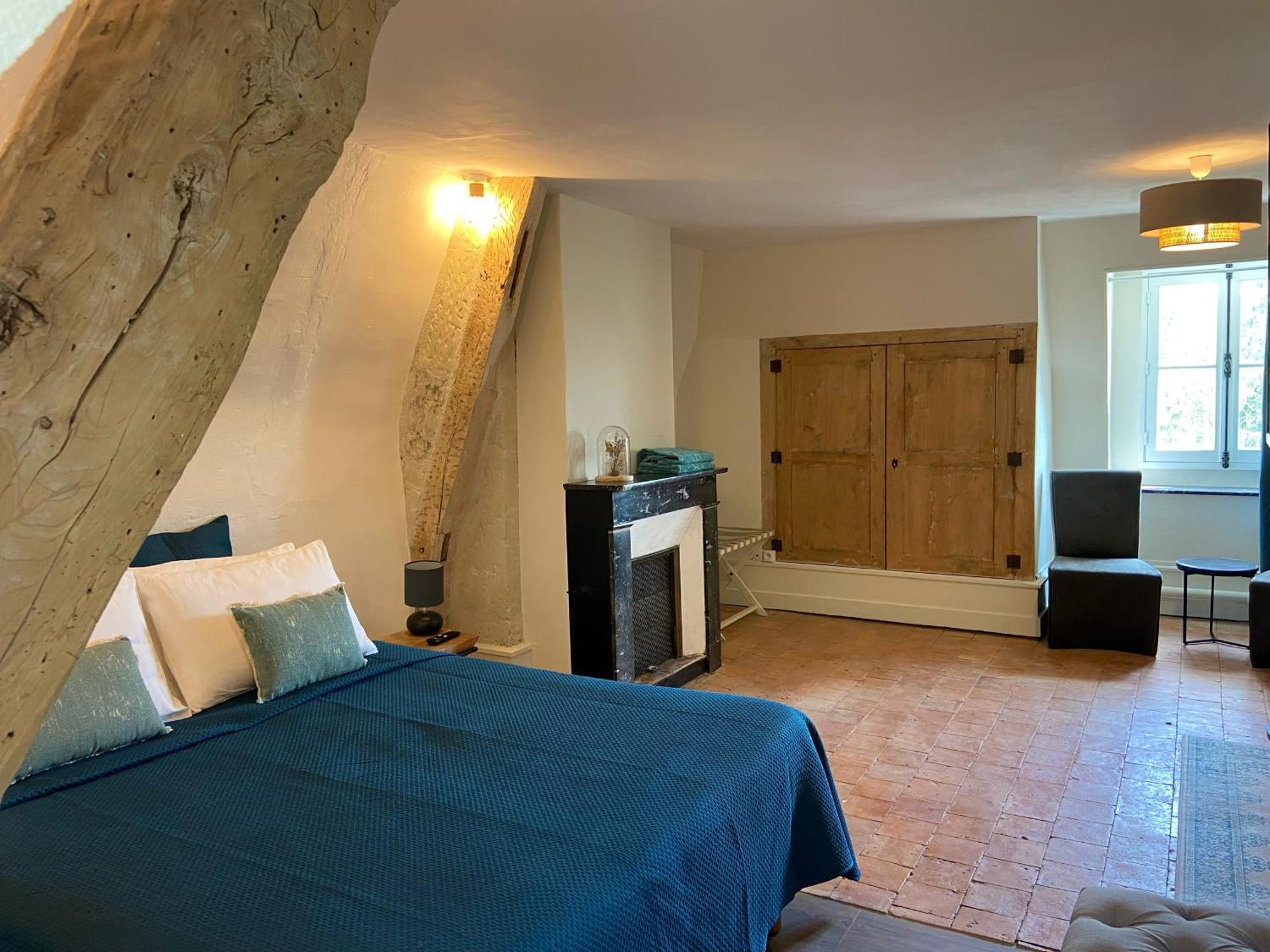 Demeure De Beaulieu Bed and Breakfast Le Coudray-Macouard Exteriör bild